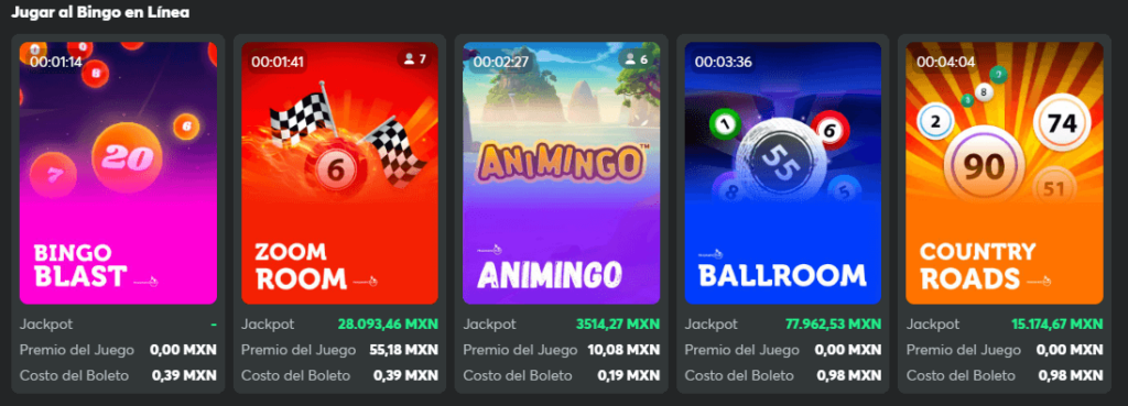 bingo en bc game mexico