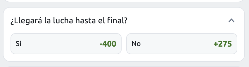Ejemplo de Pelea que Llega a la Distancia
